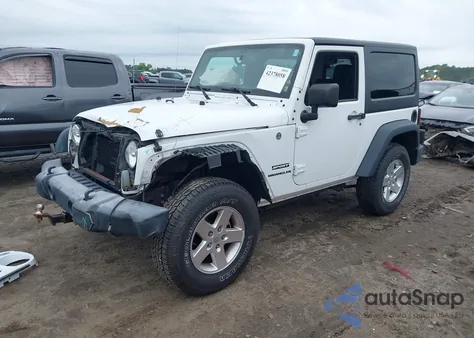 2017 Jeep Wrangler Sport 4X4 из США, поврежденный, VIN 1C4AJWAG9HL611476